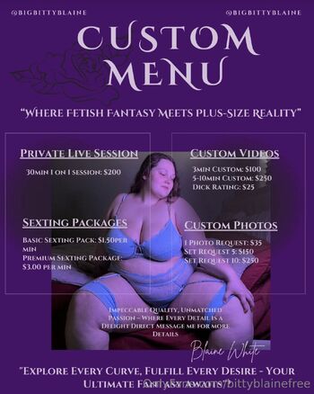 Blaine Whit / bittyblainefree nude photo #7