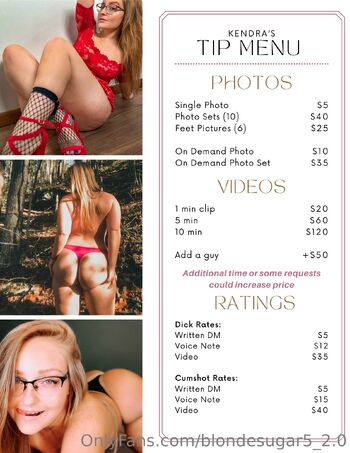 Kendr / blondesugar5_2.0 / blondesugar5_ / fuzzyblonde nude photo #19