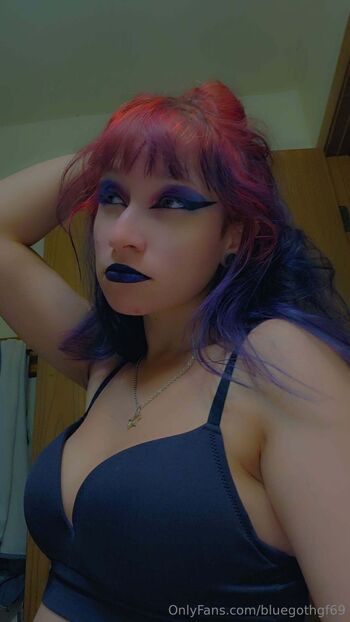 blue amethys / bluegothgf69 nude photo #3