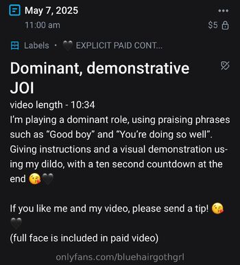 Melod / bluehairgothgrl nude photo #27