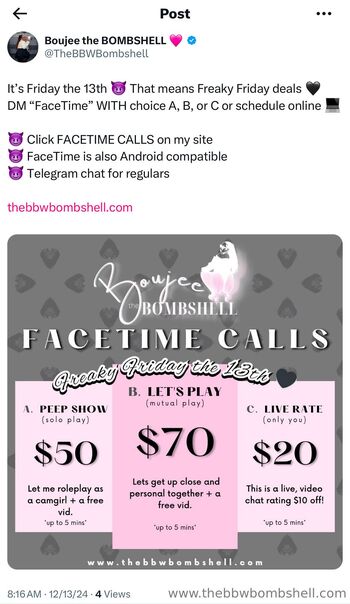 Ur Fave BBW / boujeebombshell nude photo #8