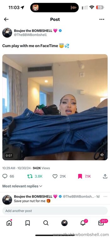 Ur Fave BBW / boujeebombshell nude photo #33