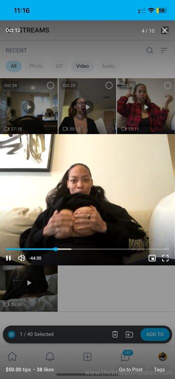 Ur Fave BBW / boujeebombshell nude photo #39