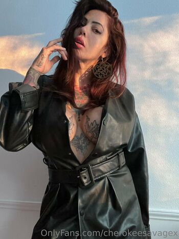 Filthy Tatted Baddie / cherokeesavagex nude photo #22