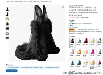 Claire DEADfiel / clairedeadfield / deadfieldstreaming nude photo #11