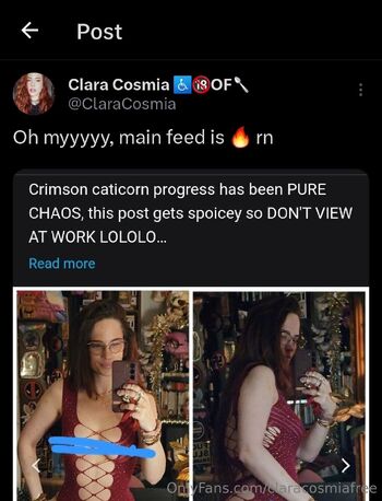 Clara Cosmia (Free / claracosmiafree / claracosmiawtf / claracosmia nude photo #1