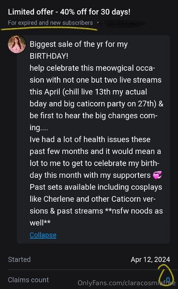 Clara Cosmia (Free / claracosmiafree / claracosmiawtf / claracosmia nude photo #15