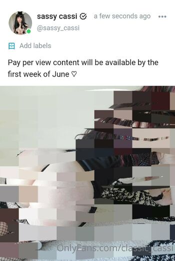 Sassy Cass / classic_cassi / _sassycassi_ nude photo #9