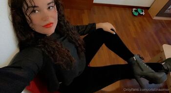 Naughty girlfriend next door / cristinaamor nude photo #1