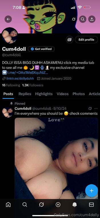 DammnDoll / cum4dolly nude photo #18