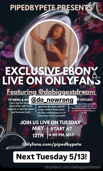 Dabiggestdrea / dabiggestdream / biggestdream773 nude photo #2