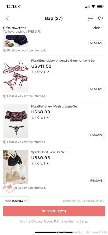 Scarlet / daddylittledevil1997 / daddylittledevi nude photo #23