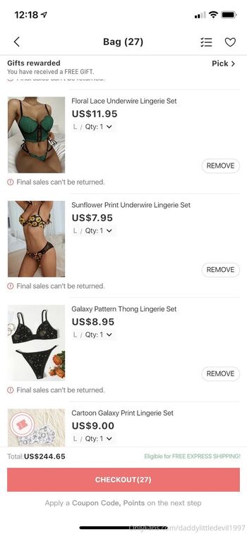 Scarlet / daddylittledevil1997 / daddylittledevi nude photo #28