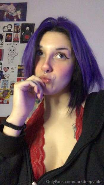 Violet 𝜗 / darkdeepviolet nude photo #4