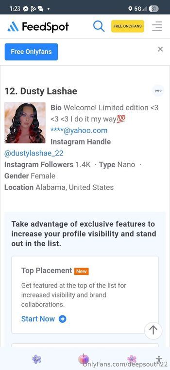 Petite Alabama M I L F / deepsouth22 / dustylashae_22 / dusty_lashae nude photo #4