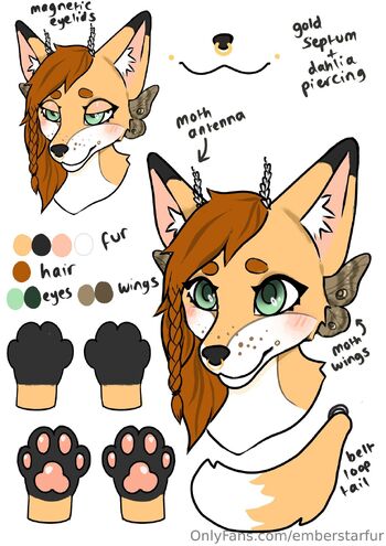 EmberSta / emberstarfur / starryfawnn2 nude photo #1
