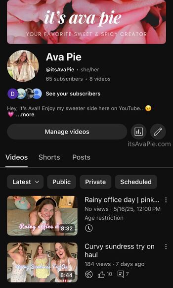 Ava Pie Video Stor / fatavapiee / fatavapie nude photo #19
