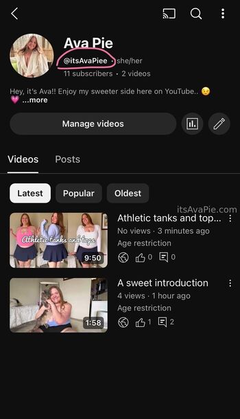 Ava Pie Video Stor / fatavapiee / fatavapie nude photo #20