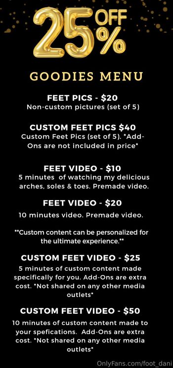 YesGoddess Dan / foot_dani nude photo #1