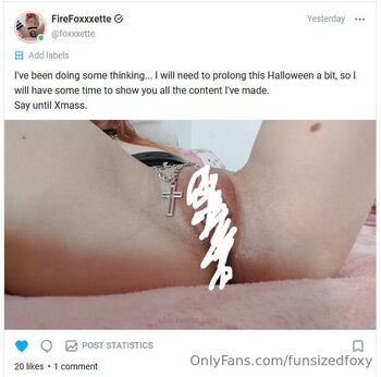 petite will post nude content by now / funsizedfoxy nude photo #27