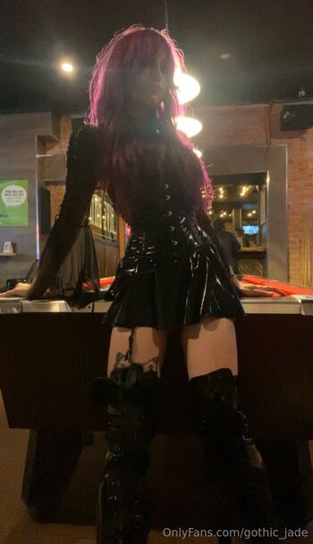 Gothicc Jade / gothic_jade nude photo #20