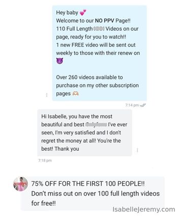 Isabelle Jeremy FRE / isabellejeremy nude photo #1