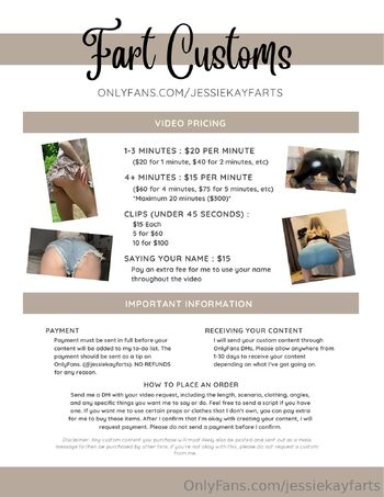 Jessie Kay Farts / jessiekayfarts nude photo #3