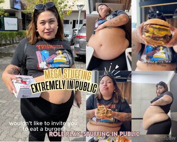 Avril BBW Feedee Big ass / juicyangelbbw / juicyangel_bbw nude photo #8