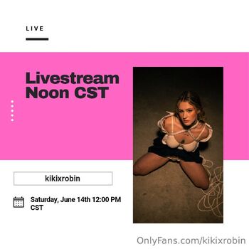 Kik / kikixrobin / kiarahxrobinson nude photo #2