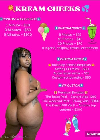 Miss Kream VIP PAG / kreamcheeks nude photo #31