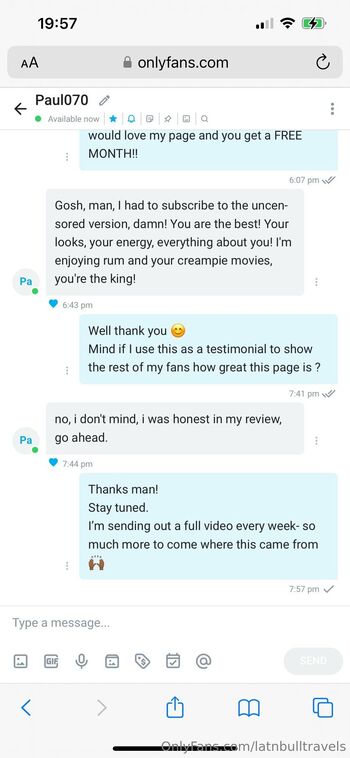 LATNBULLTRAVEL / latnbulltravels nude photo #8