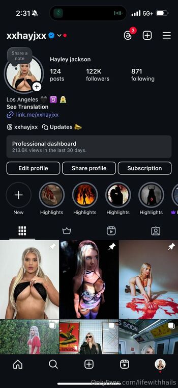 Hayle / lifewithhails nude photo #8