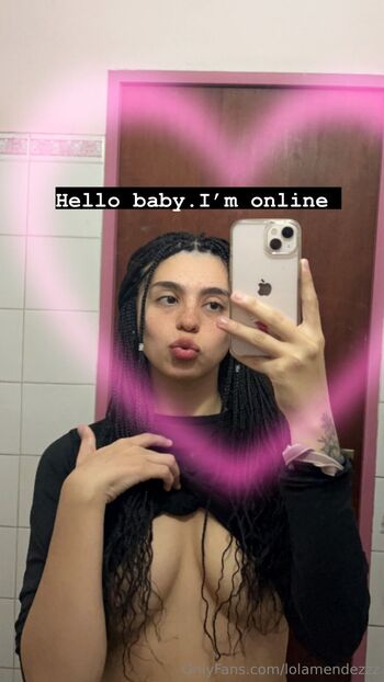 Lola mende / lolamendezzz nude photo #5