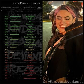 Lovey Lamiau / loveylamiau nude photo #4