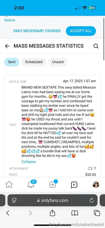 Luna Mar / lunabarbiedoll nude photo #14