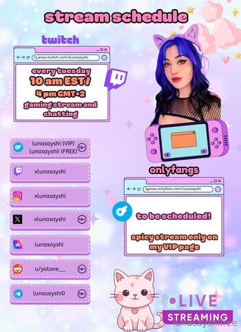 𝕷𝖚𝖓𝖆 𝕰𝖑𝖎𝖘𝖊 1 alt babe / lunasayshii nude photo #33