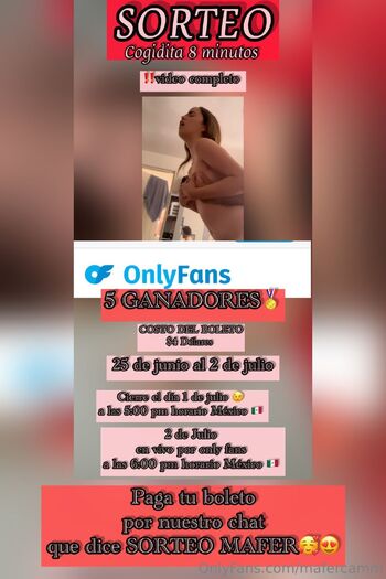 Mafer Cam / mafercamm nude photo #30