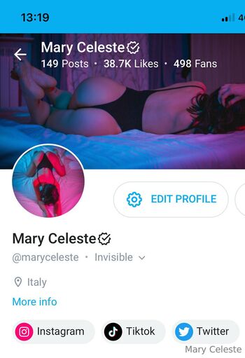 Mary Celest / marycelestefree / maryceleste.95 / maryceleste95 nude photo #13