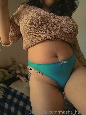 MashaBushy Pussy / masha_hairy / hairy.masha nude photo #11