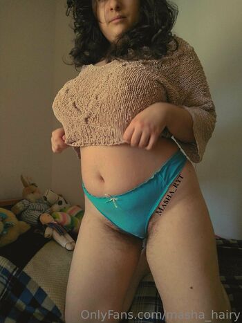 MashaBushy Pussy / masha_hairy / hairy.masha nude photo #12