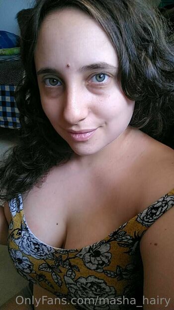 MashaBushy Pussy / masha_hairy / hairy.masha nude photo #27