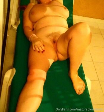 Mature blonde wif / matureblondewife nude photo #1