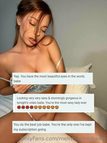 MelRose Michael / melrose_michaels / melrosemichaels nude photo #4