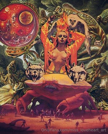 Miss Love Hear / miss_loveheart_art nude photo #35