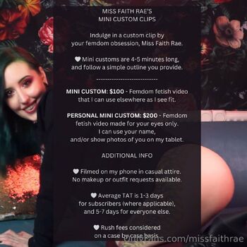 Miss Faith Ra / missfaithrae nude photo #1