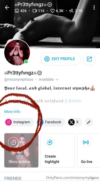 Pr3ttyfvngz / missnymphooo nude photo #10