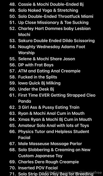 Mochi Mon / mochimonafree / teenytinymona nude photo #20