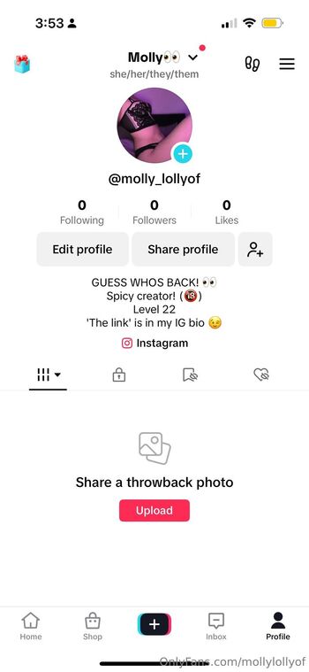 Molly Lolly / mollylollyof nude photo #9