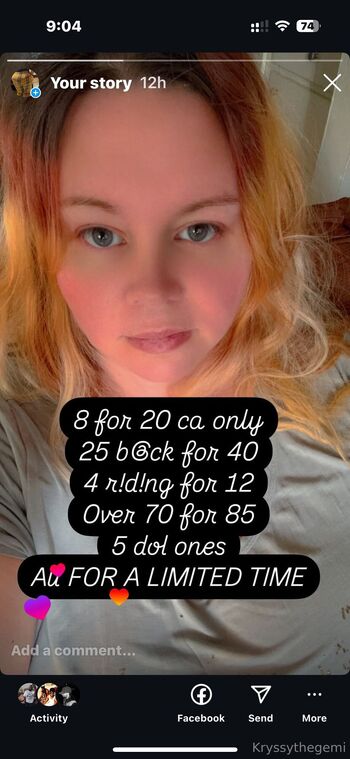 Kryssythegemin / mrms69 nude photo #5