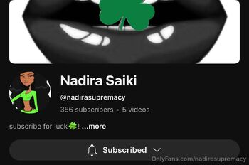 Nadira Saiki / nadirasupremacy nude photo #1